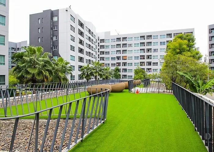 아파트호텔 Lounge Pool & Gym Near Bts Punawitti 방콕