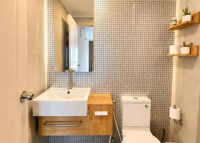 아파트호텔 Lounge Pool & Gym Near Bts Punawitti